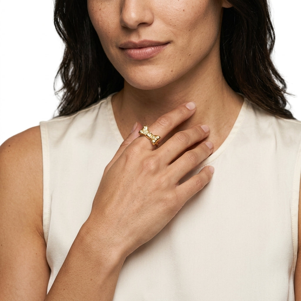 Ring — On Model — Accessories Focus | Generated by Modelize