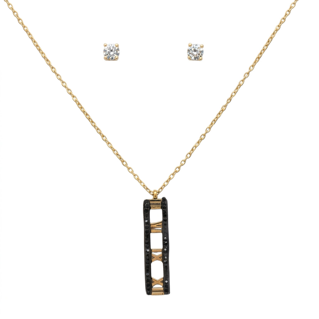 Stainless Steel Jewelry Set — Clean Studio | Generated by Modelize