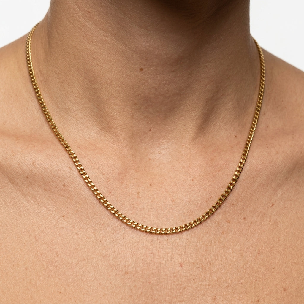Chain Necklace — Clean Studio | Generated by Modelize