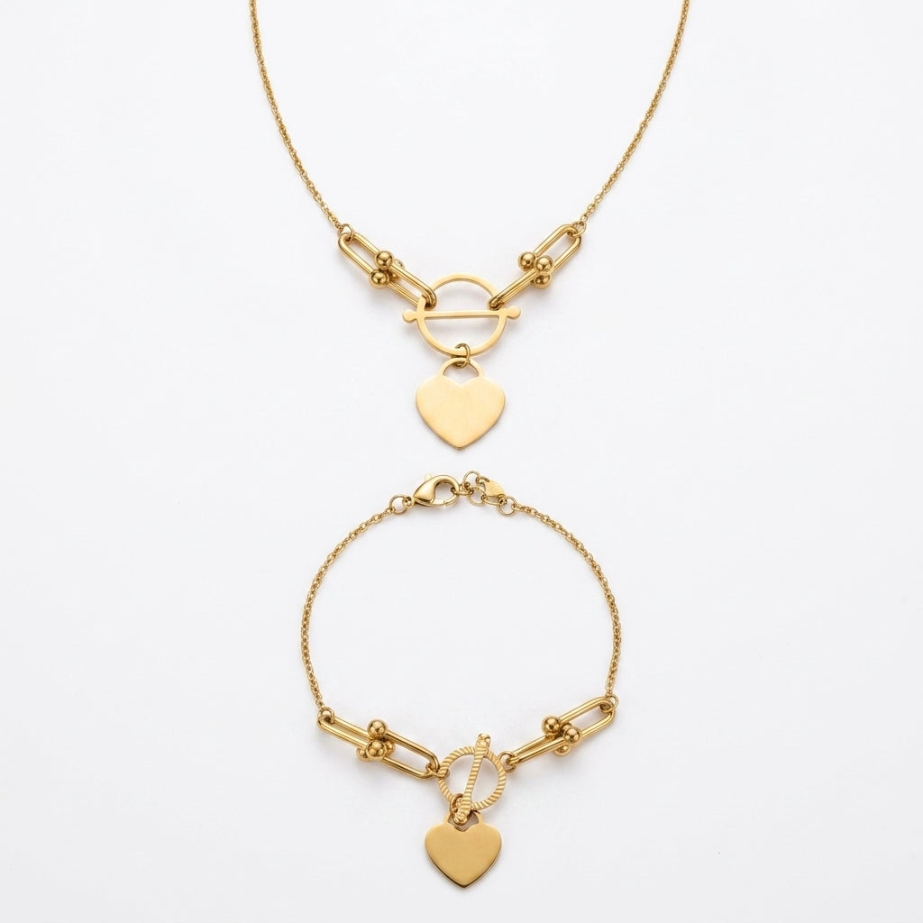 Jewelry set — Clean Studio | Generated by Modelize