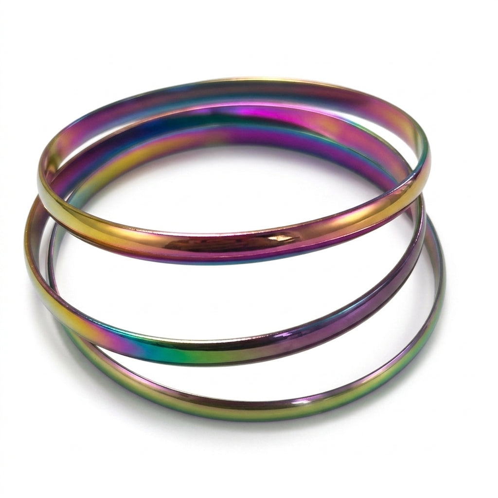Bangle Bracelet Set — Clean Studio | Generated by Modelize