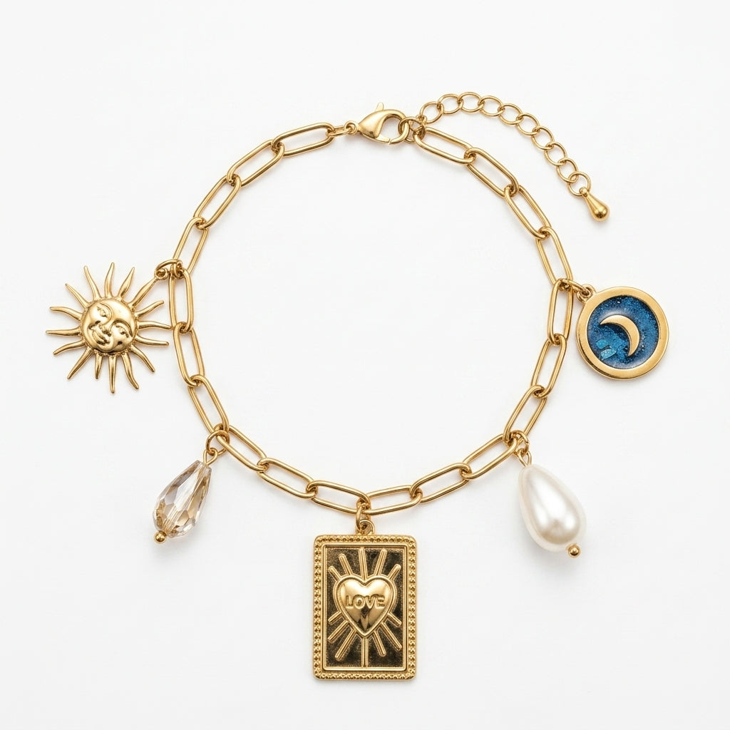 Charm Bracelet — Clean Studio | Generated by Modelize