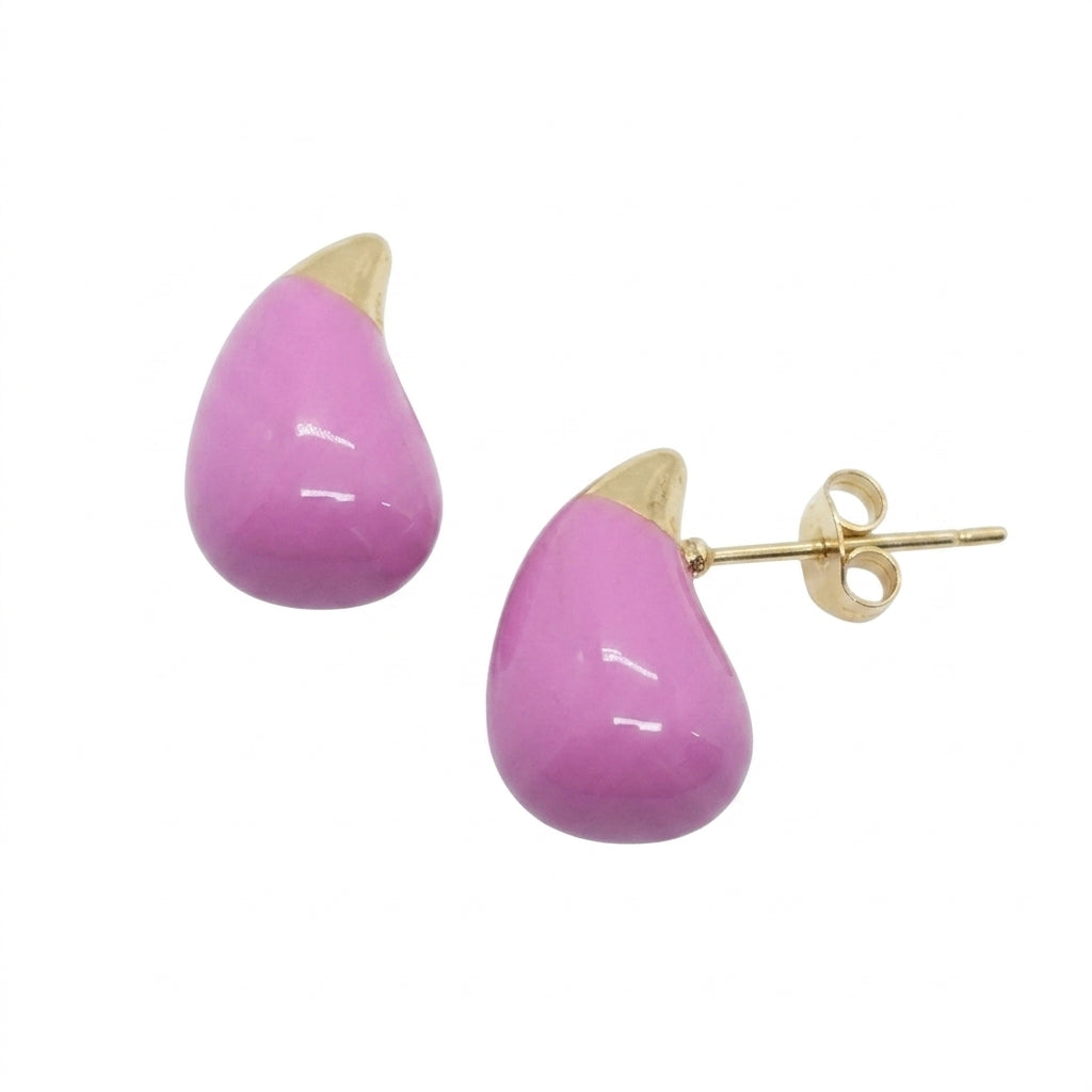 Stud Earrings — Clean Studio | Generated by Modelize