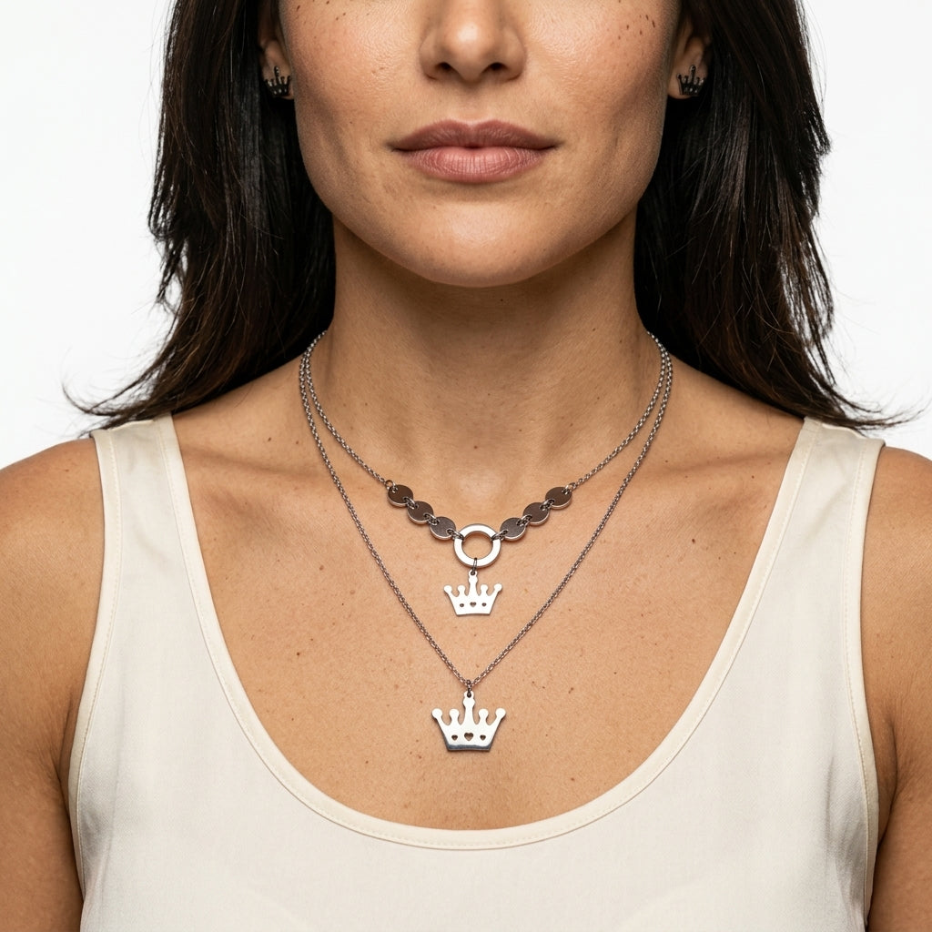 Jewelry Set — On Model - Close-up Detail | Generated by Modelize
