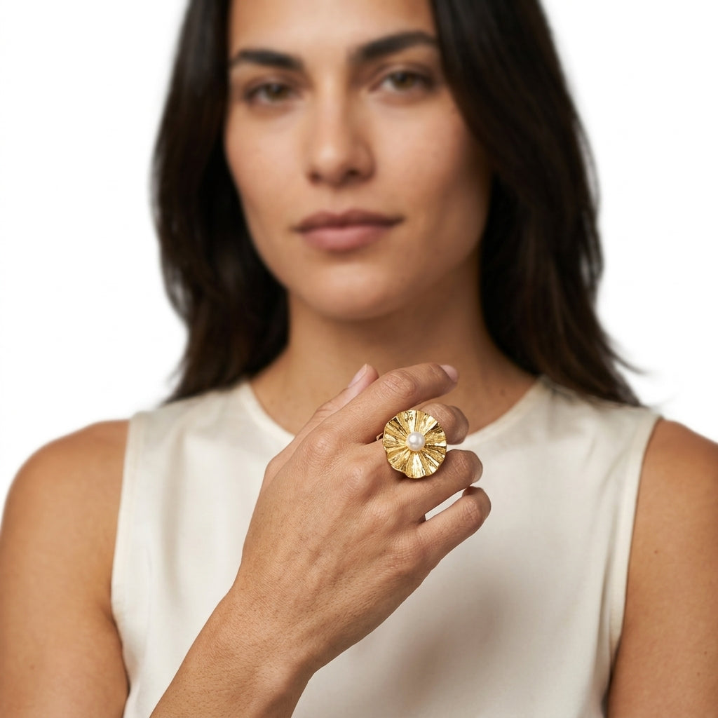 Ring — On Model — Accessories Focus | Generated by Modelize