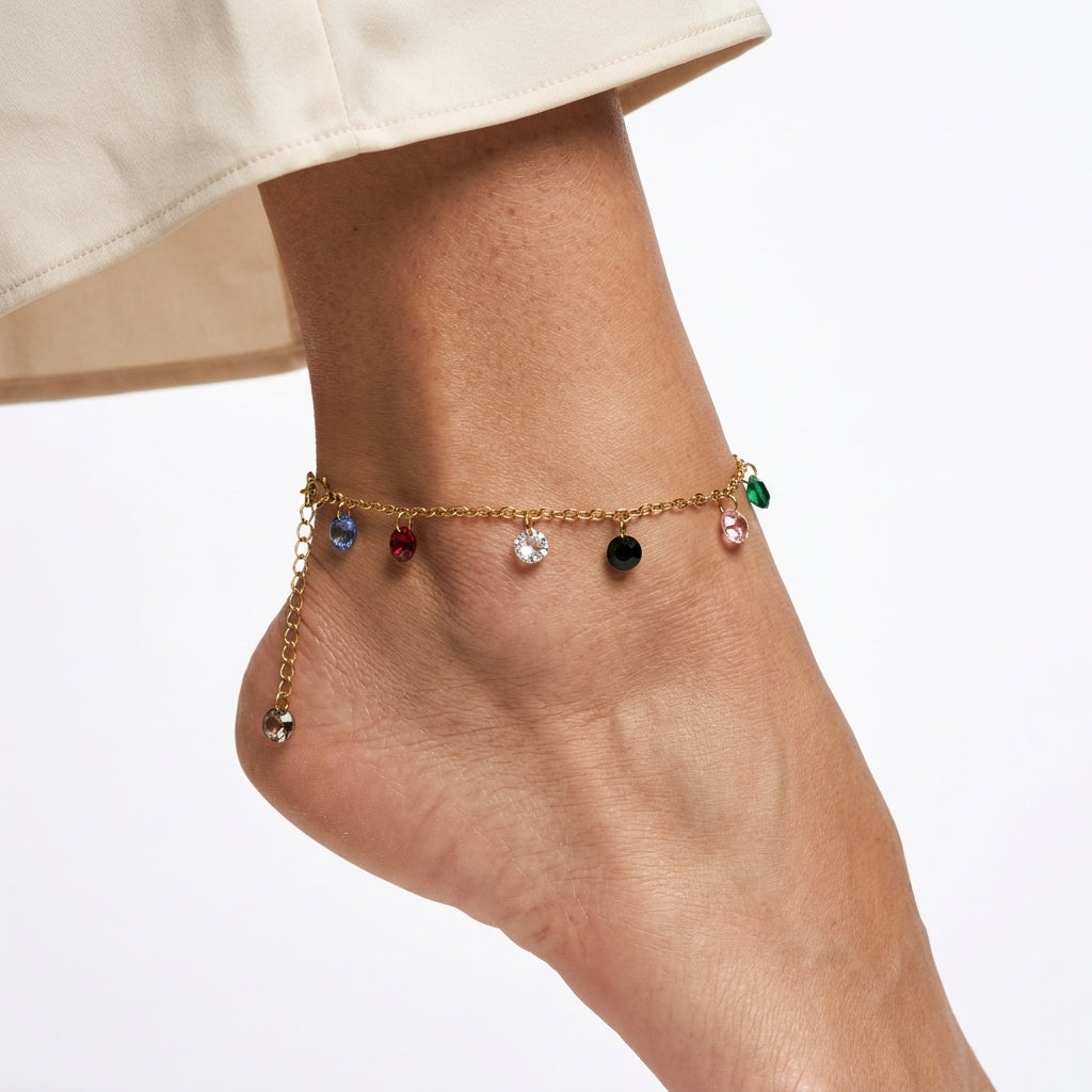 Anklet — On Model — Accessories Focus | Generated by Modelize