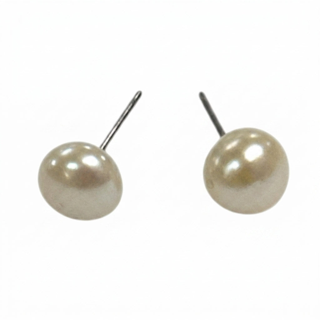 Stud Earrings — Clean Studio | Generated by Modelize