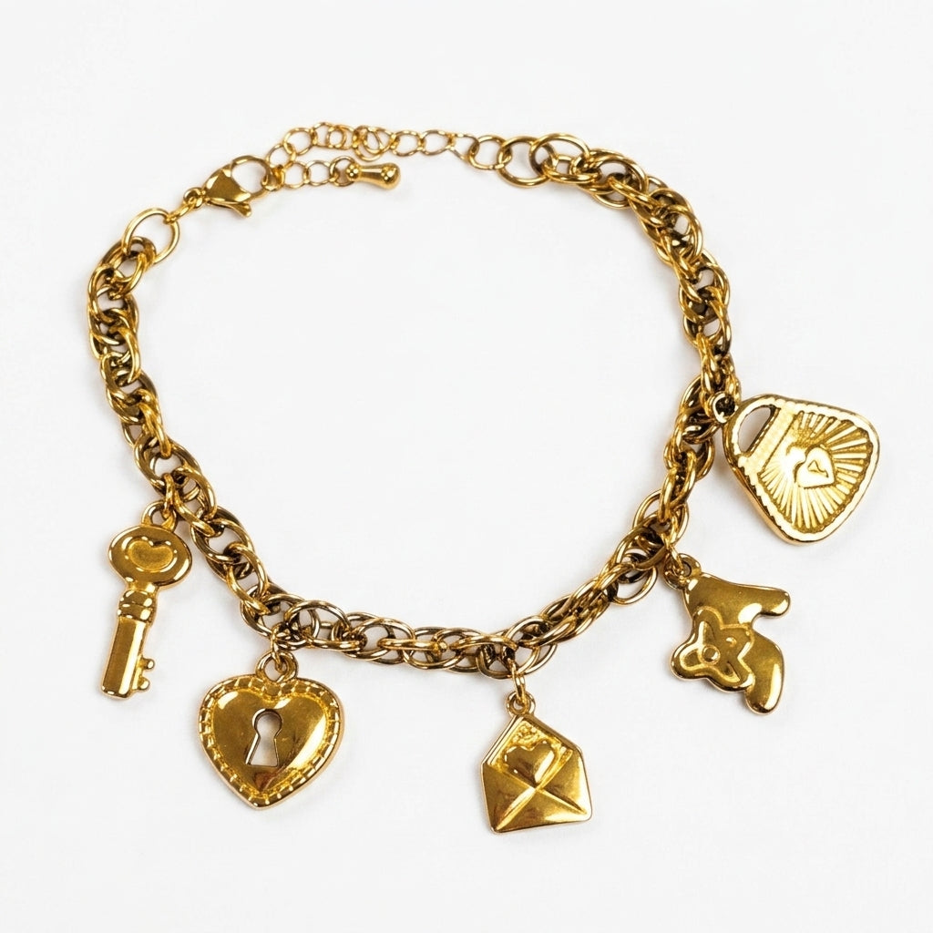 Charm Bracelet — Clean Studio | Generated by Modelize