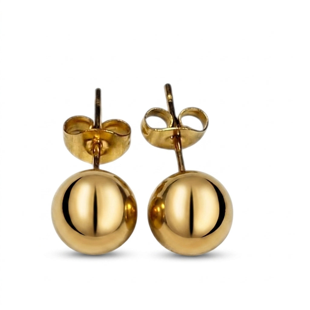 Ball Earrings — Clean Studio | Generated by Modelize