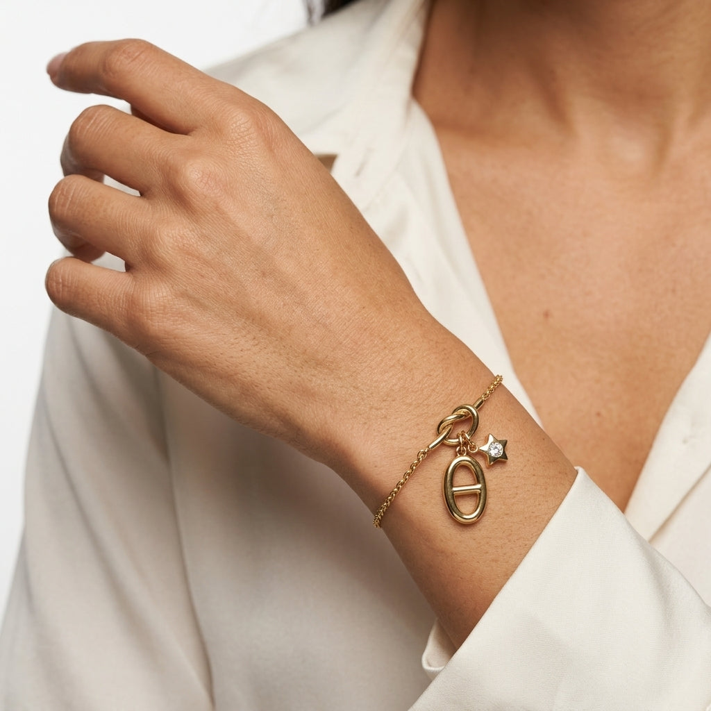 Bracelet — On Model — Accessories Focus | Generated by Modelize