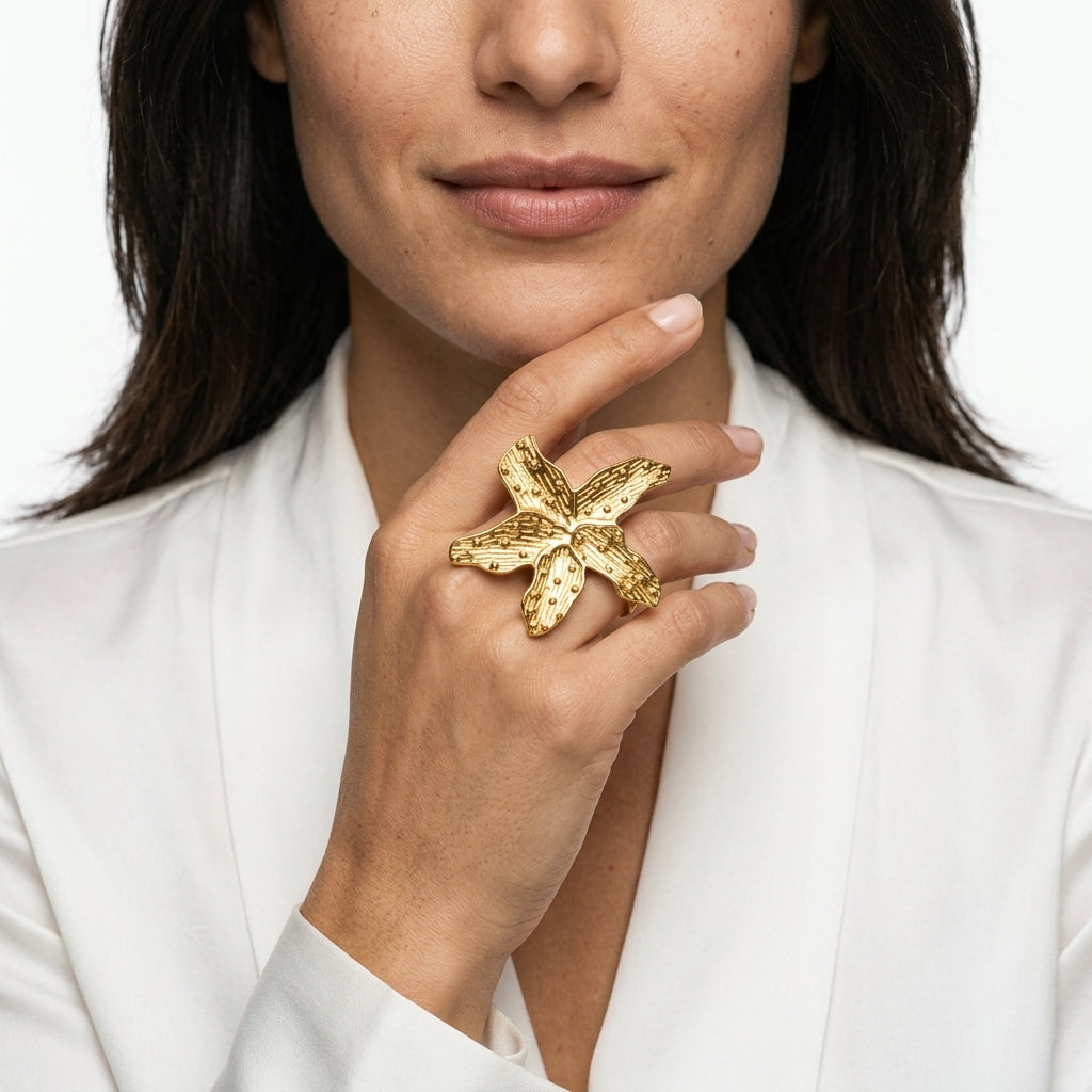 Ring — On Model — Accessories Focus | Generated by Modelize