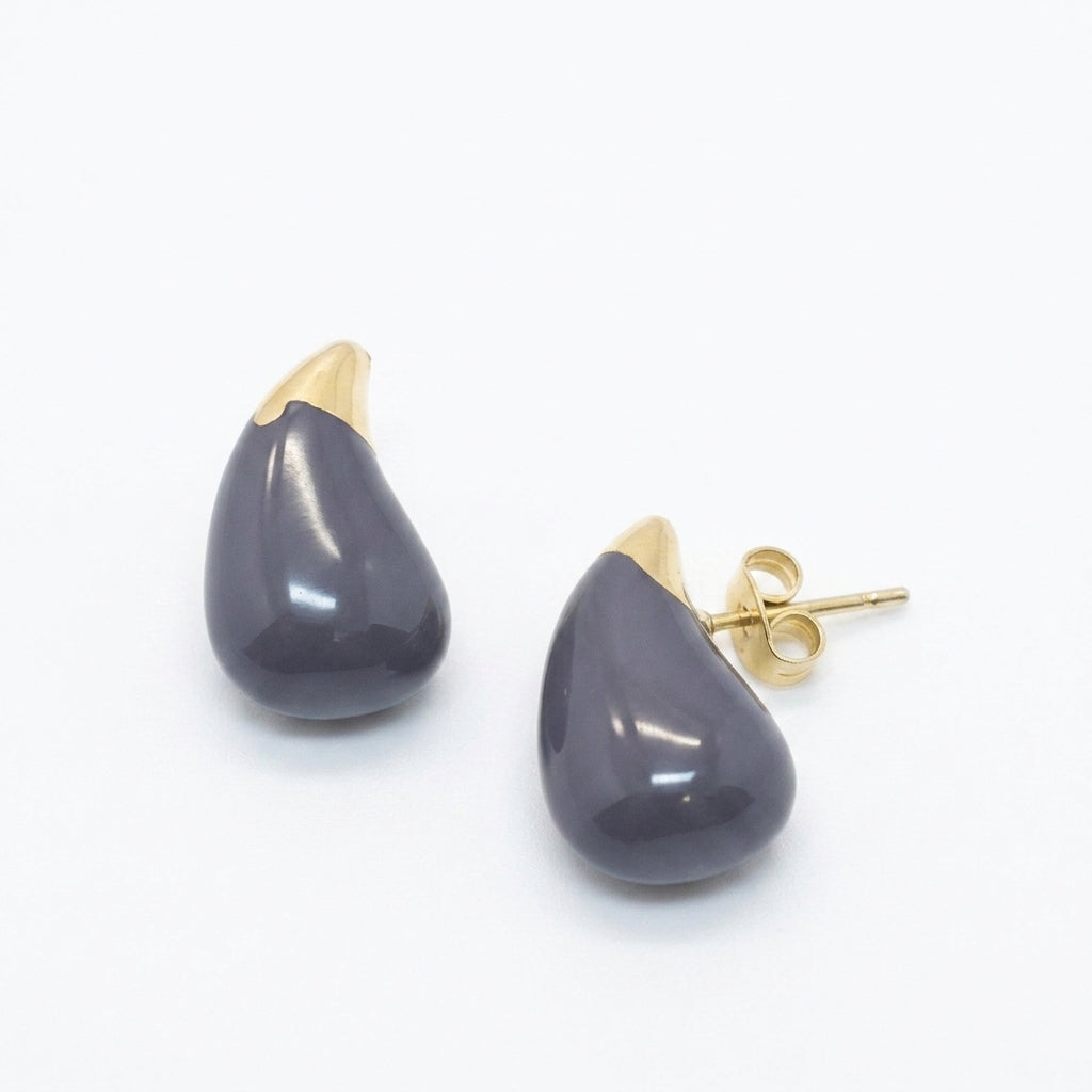 Stud Earrings — Clean Studio | Generated by Modelize