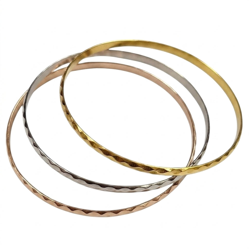 Bangle Bracelet Set — Clean Studio | Generated by Modelize
