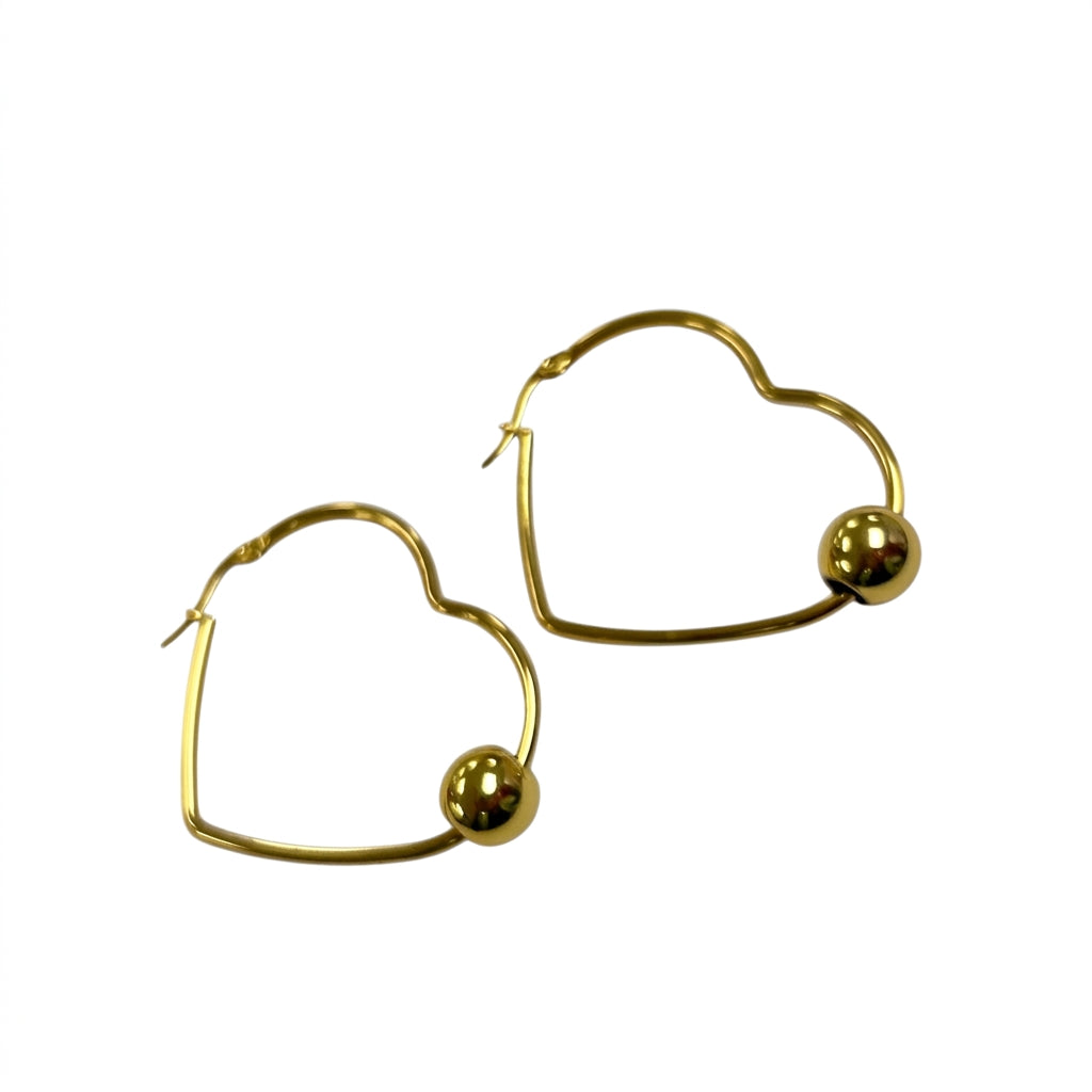 Hoop earrings — Clean Studio | Generated by Modelize