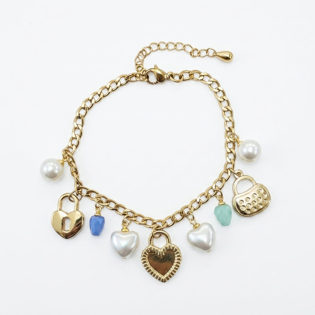 Charm Bracelet — Clean Studio | Generated by Modelize