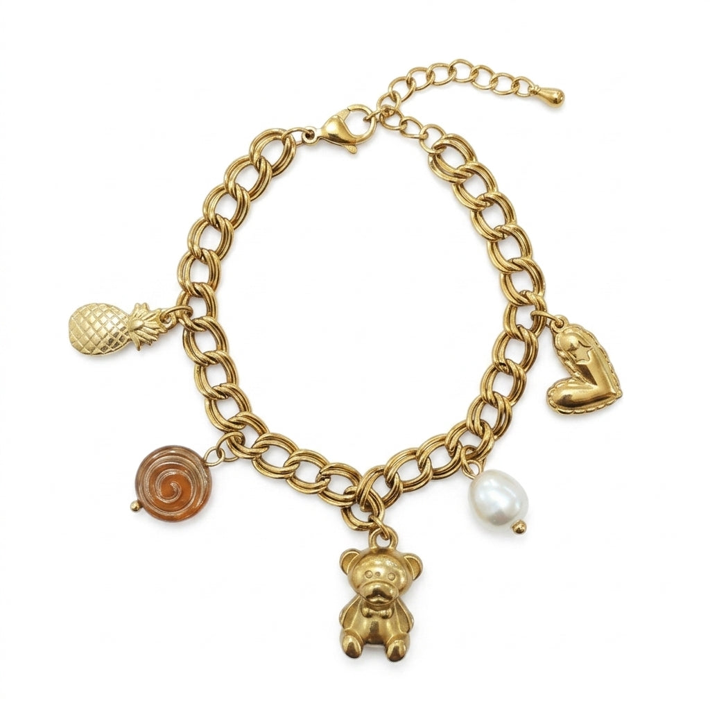 Charm Bracelet — Clean Studio | Generated by Modelize