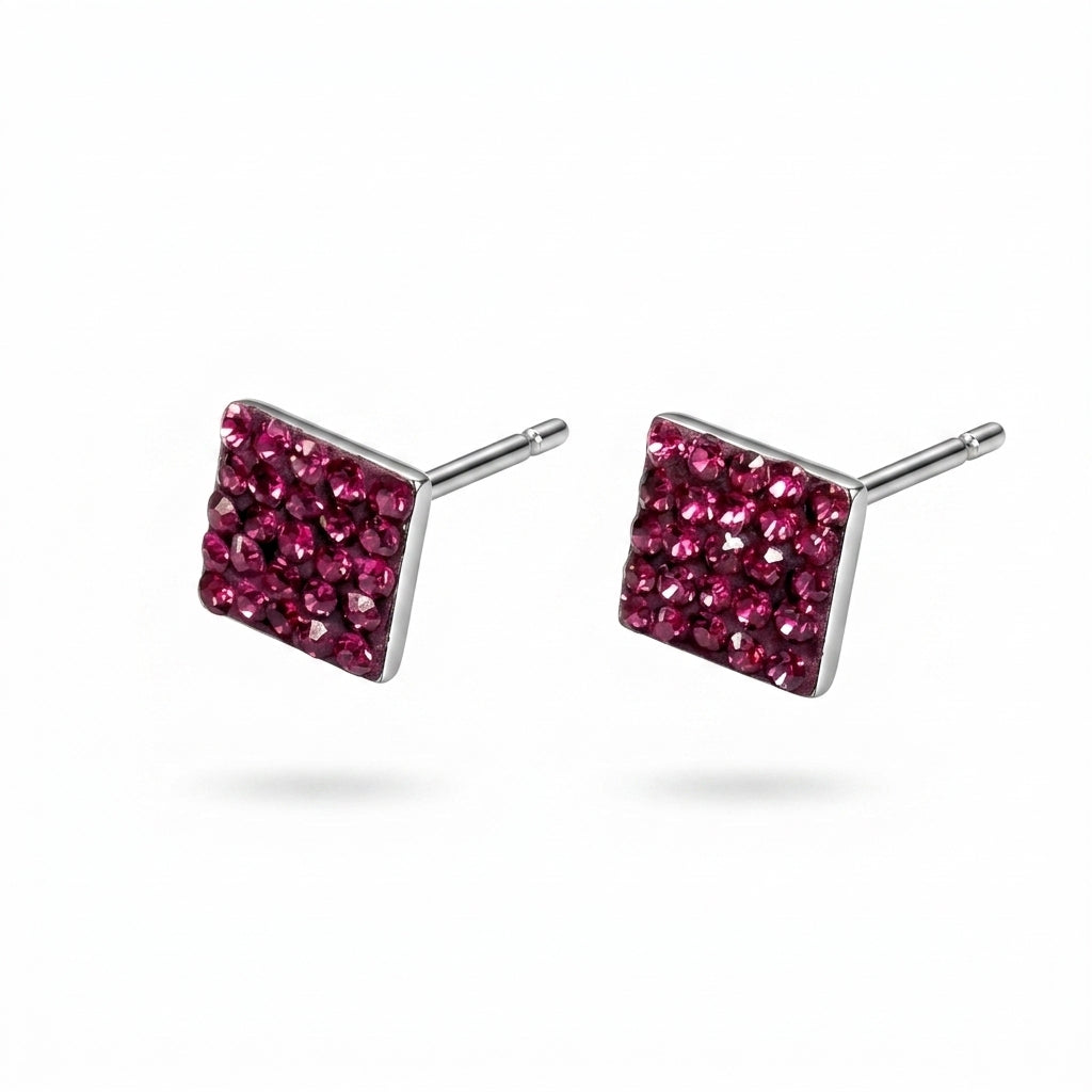 Stud Earrings — Clean Studio | Generated by Modelize