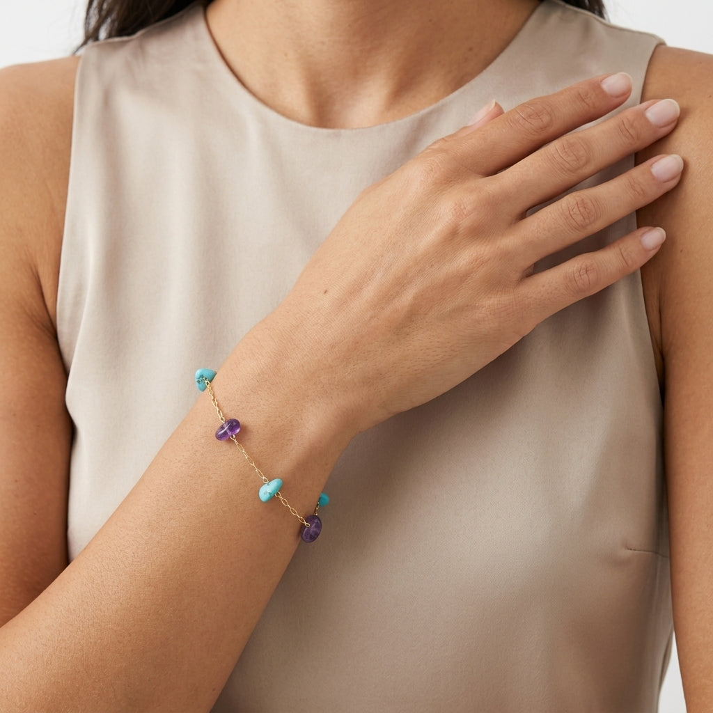 Bracelet — On Model — Accessories Focus | Generated by Modelize
